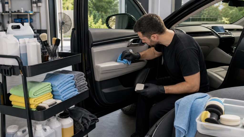 professional detailing kits explainer hero image for Review Streets