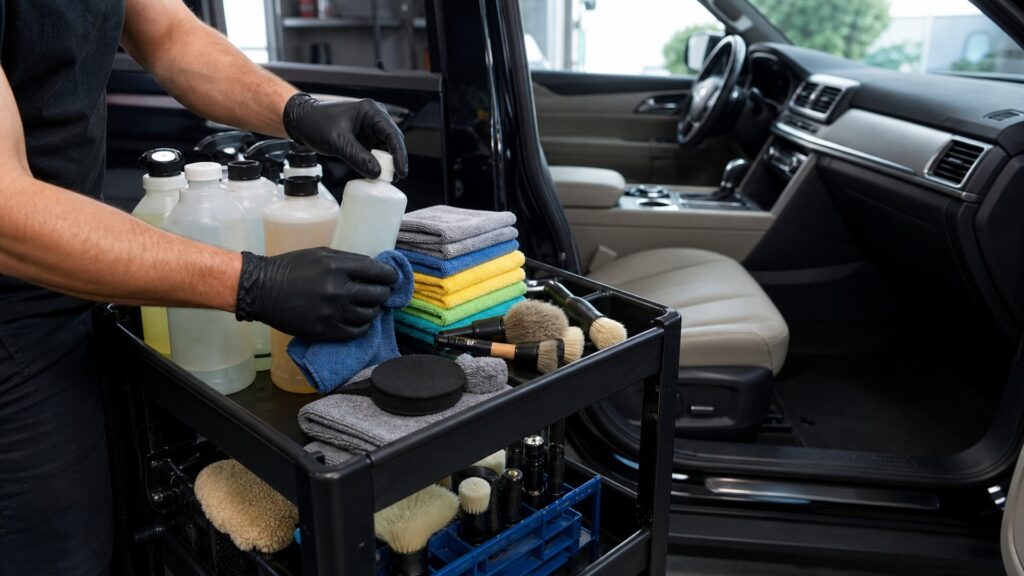 professional detailing kits explainer hero image for Review Streets