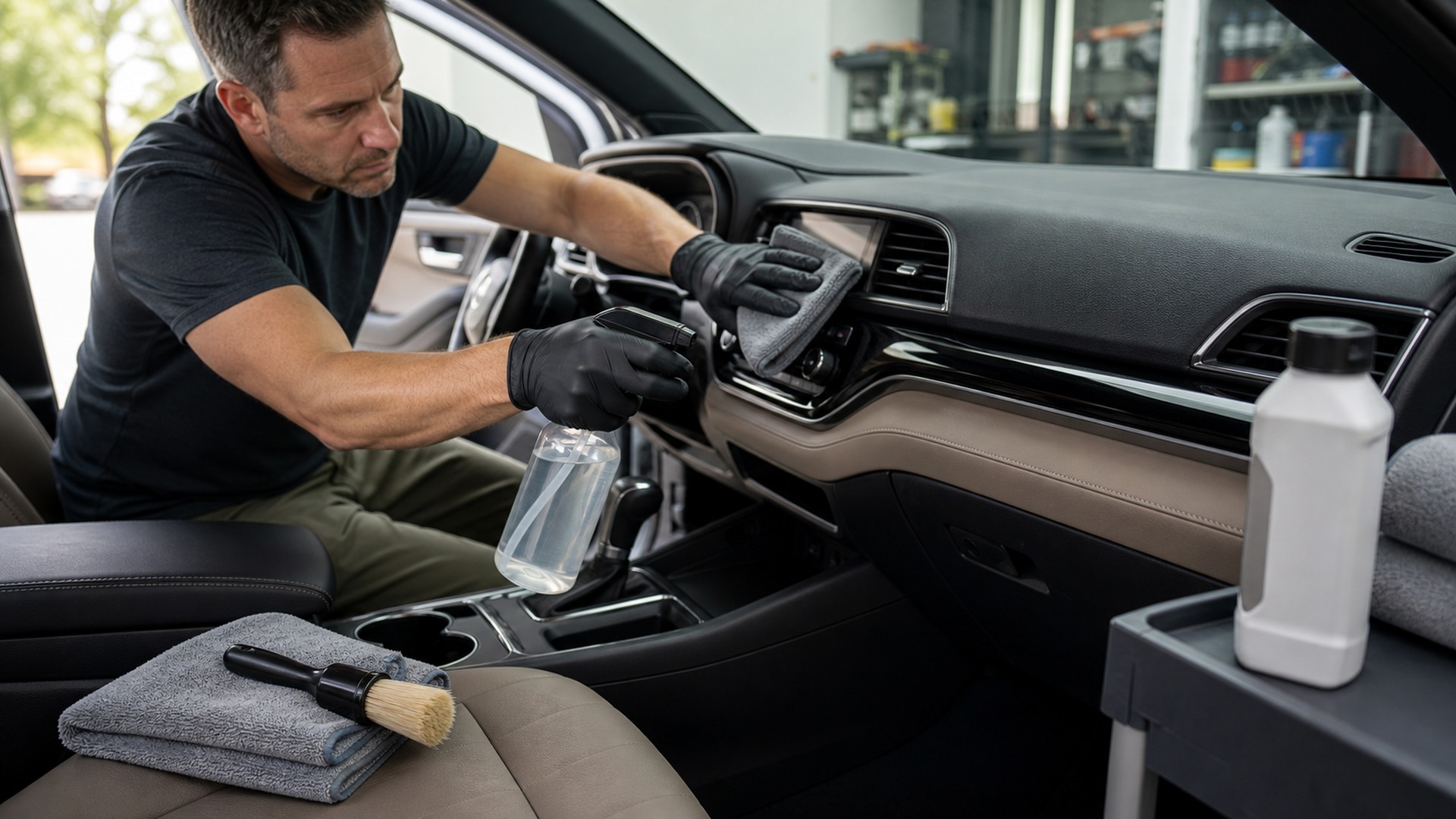 When to Use Interior Detail Sprays Instead of Leather Cleaners