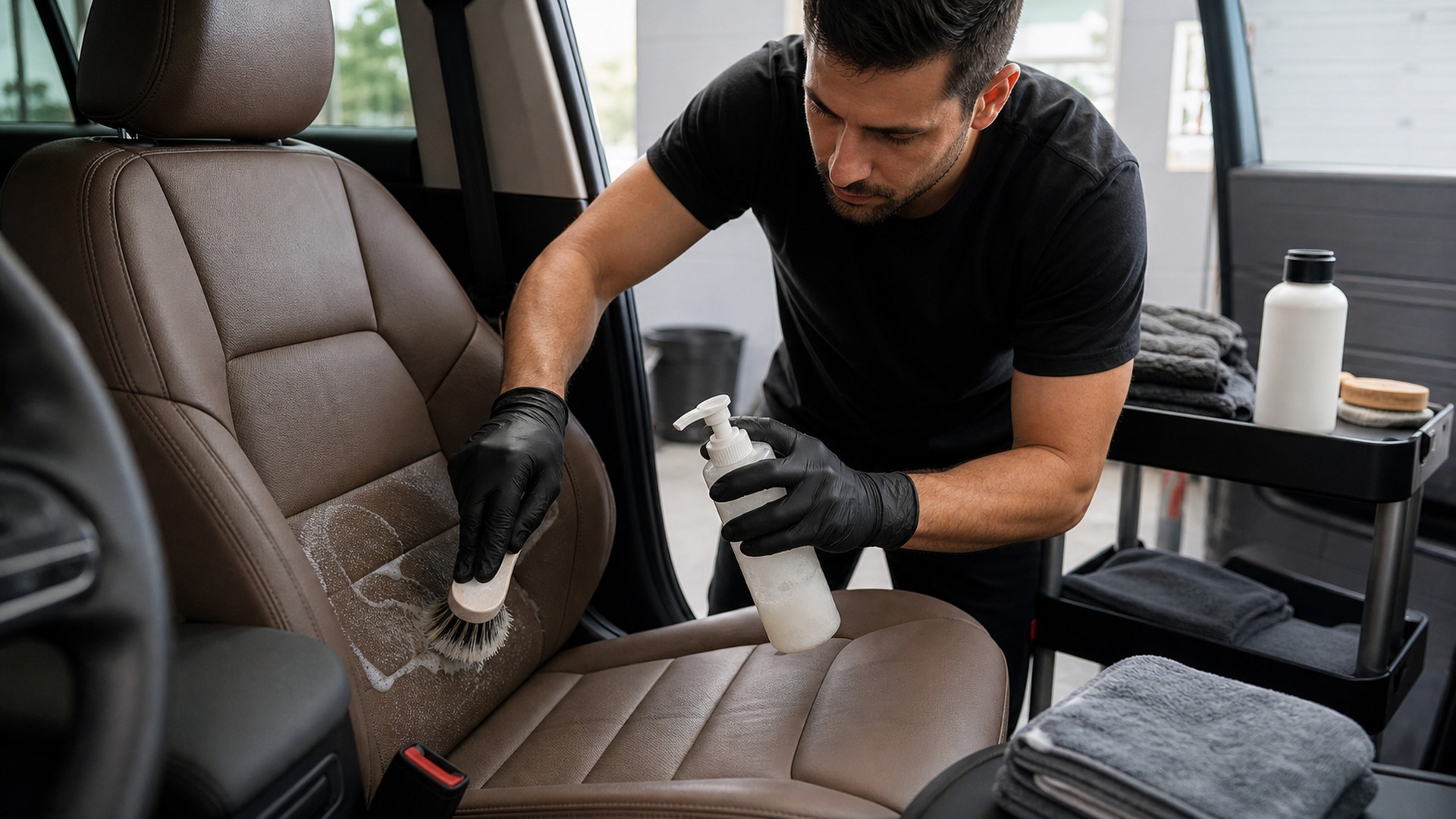 When to Use Leather Cleaners Instead of Interior Protectants