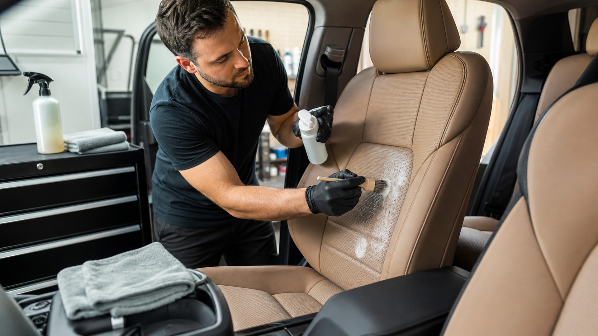 When to Use Leather Cleaners Instead of Interior Detail Sprays