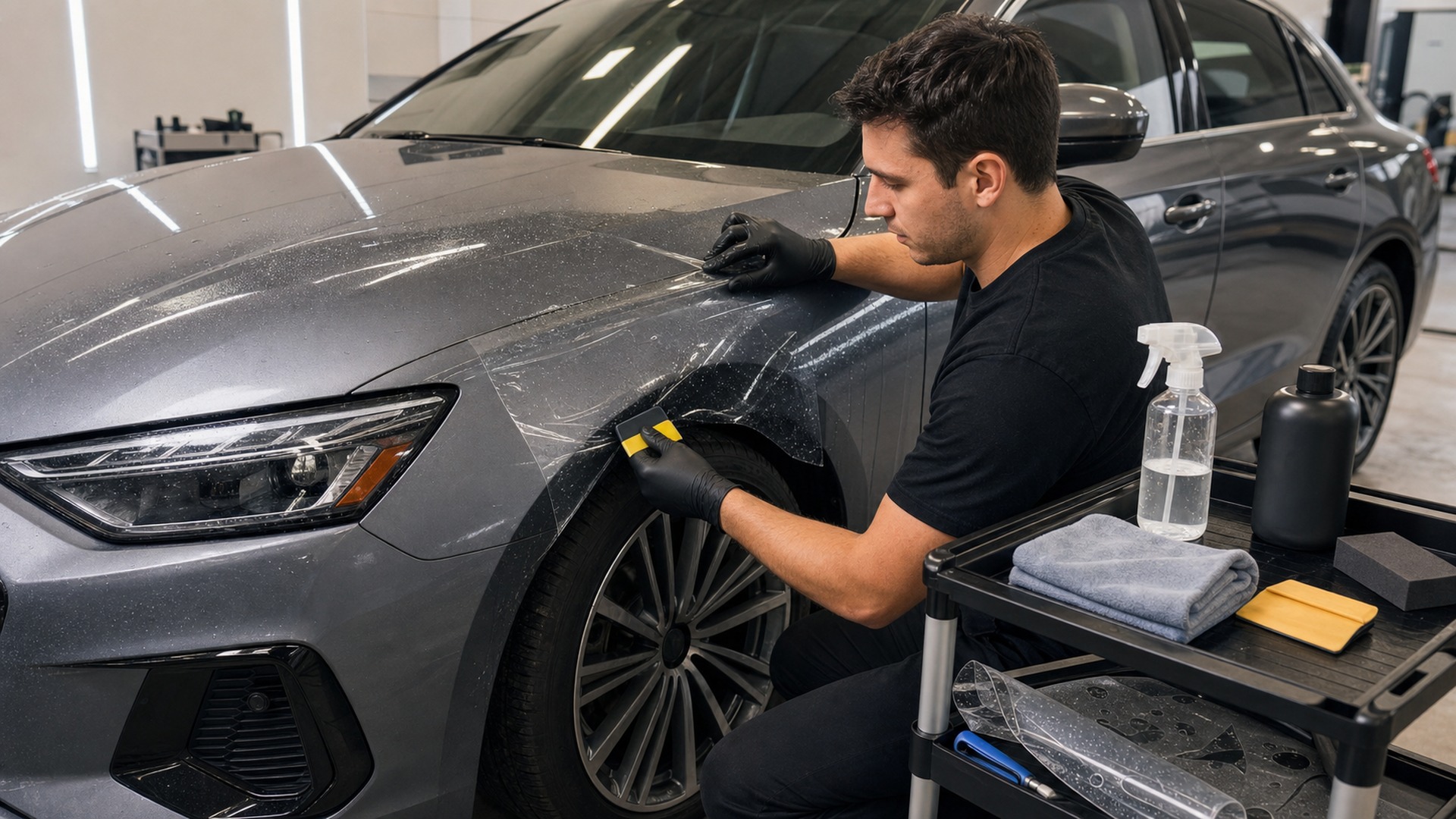 When to Use Paint Protection Film Kits Instead of Ceramic Coatings