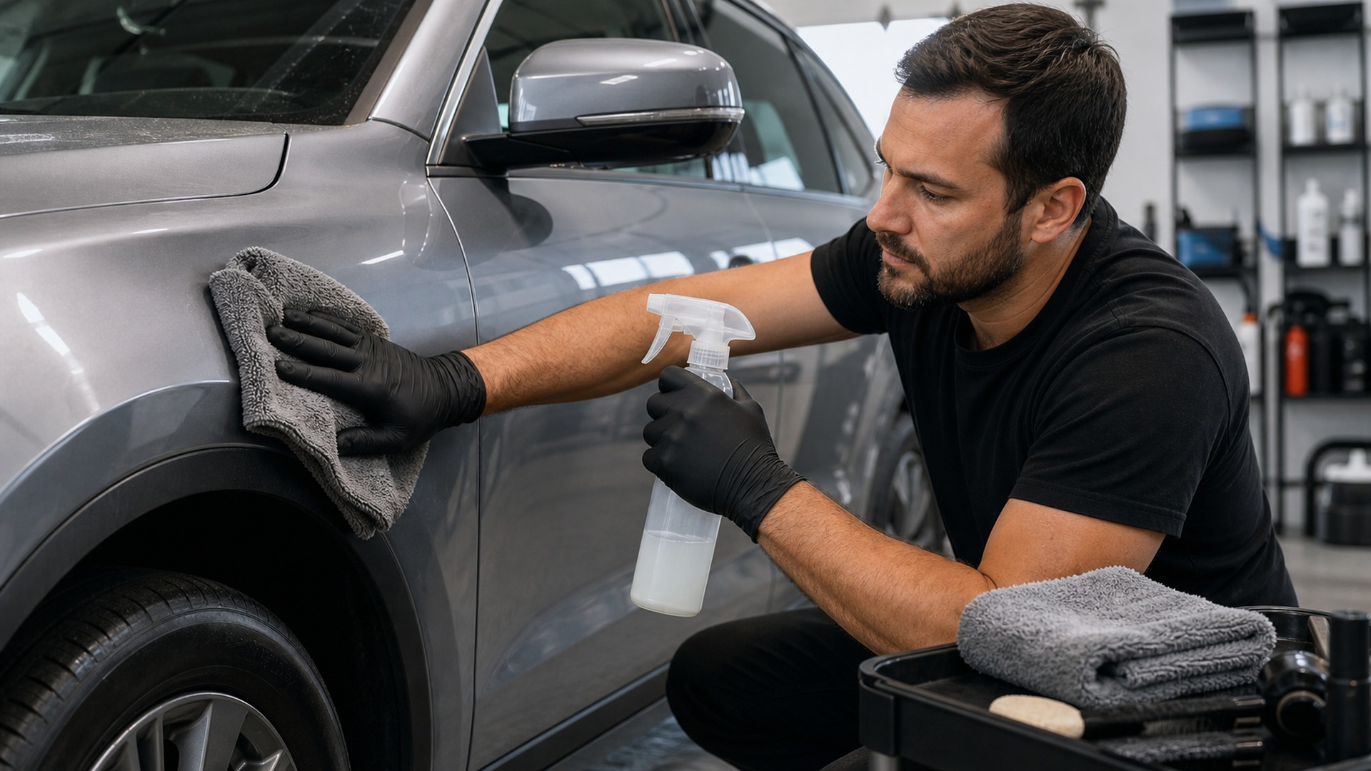 How Quick Detailer Sprays Work