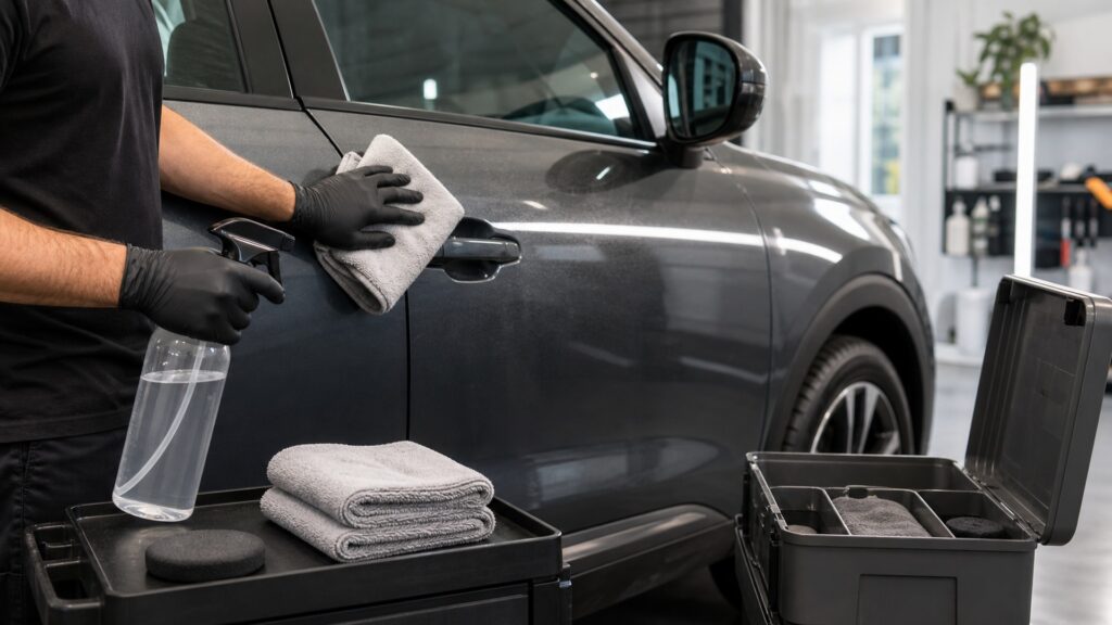 quick detailer sprays explainer hero image for Review Streets