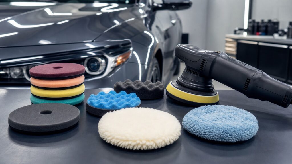 polishing pads explainer hero image for Review Streets