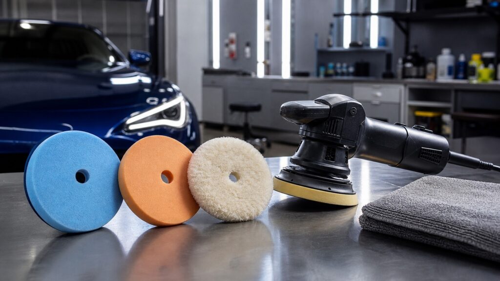 polishing pads explainer hero image for Review Streets