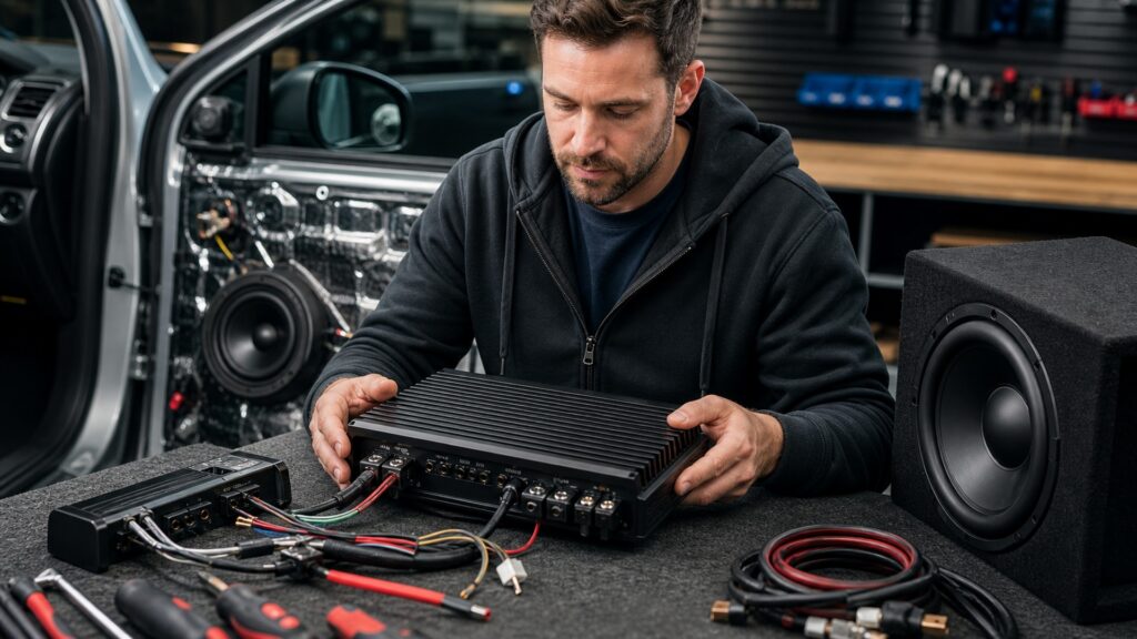 car amplifiers explainer hero image for Review Streets