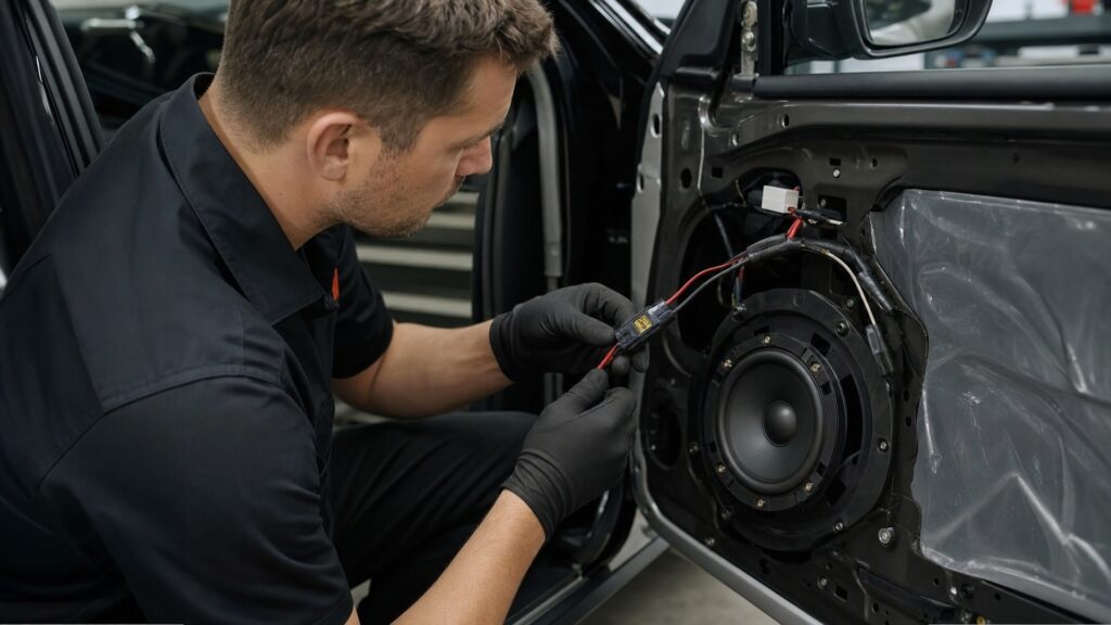 car speakers explainer hero image for Review Streets