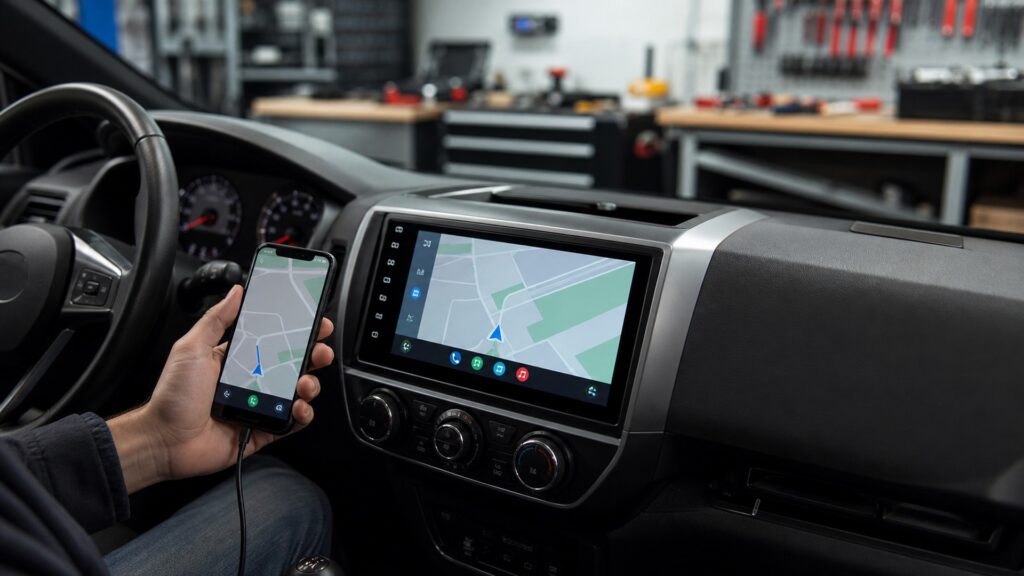 android auto head units explainer hero image for Review Streets