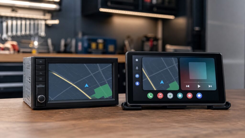 double din head units explainer hero image for Review Streets