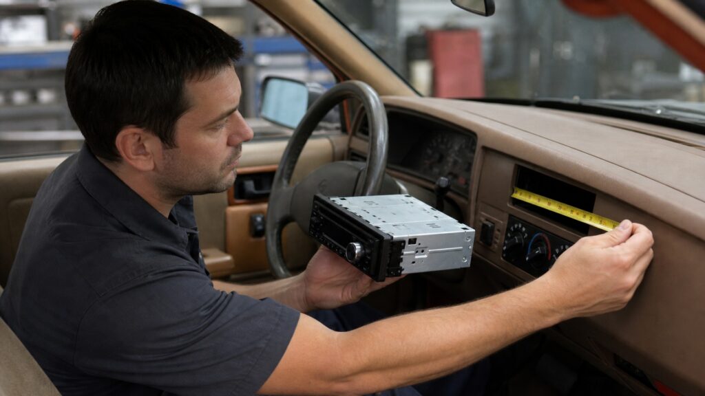 single din head units explainer hero image for Review Streets
