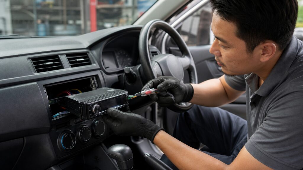 single din head units explainer hero image for Review Streets