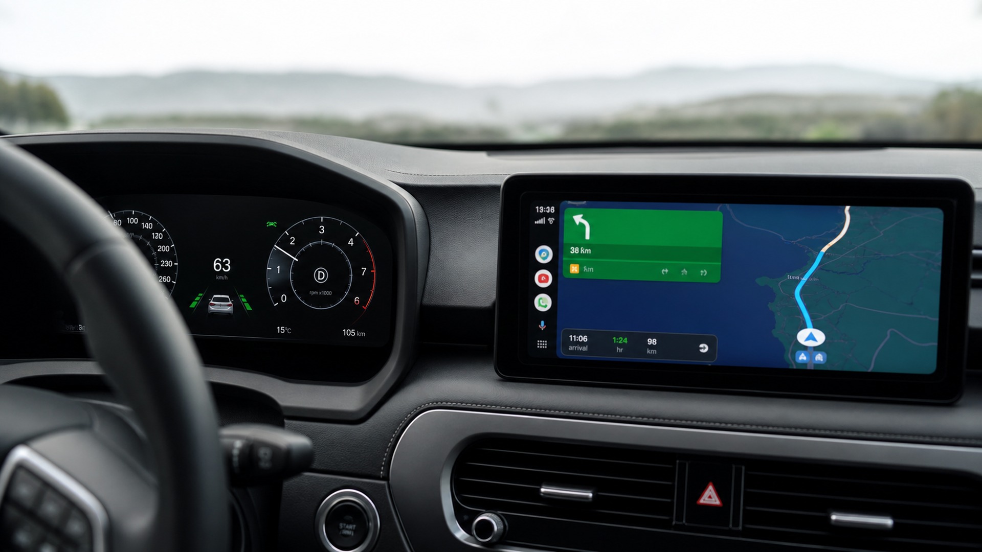 What Makes Android Auto Displays Different from Digital Dash Displays