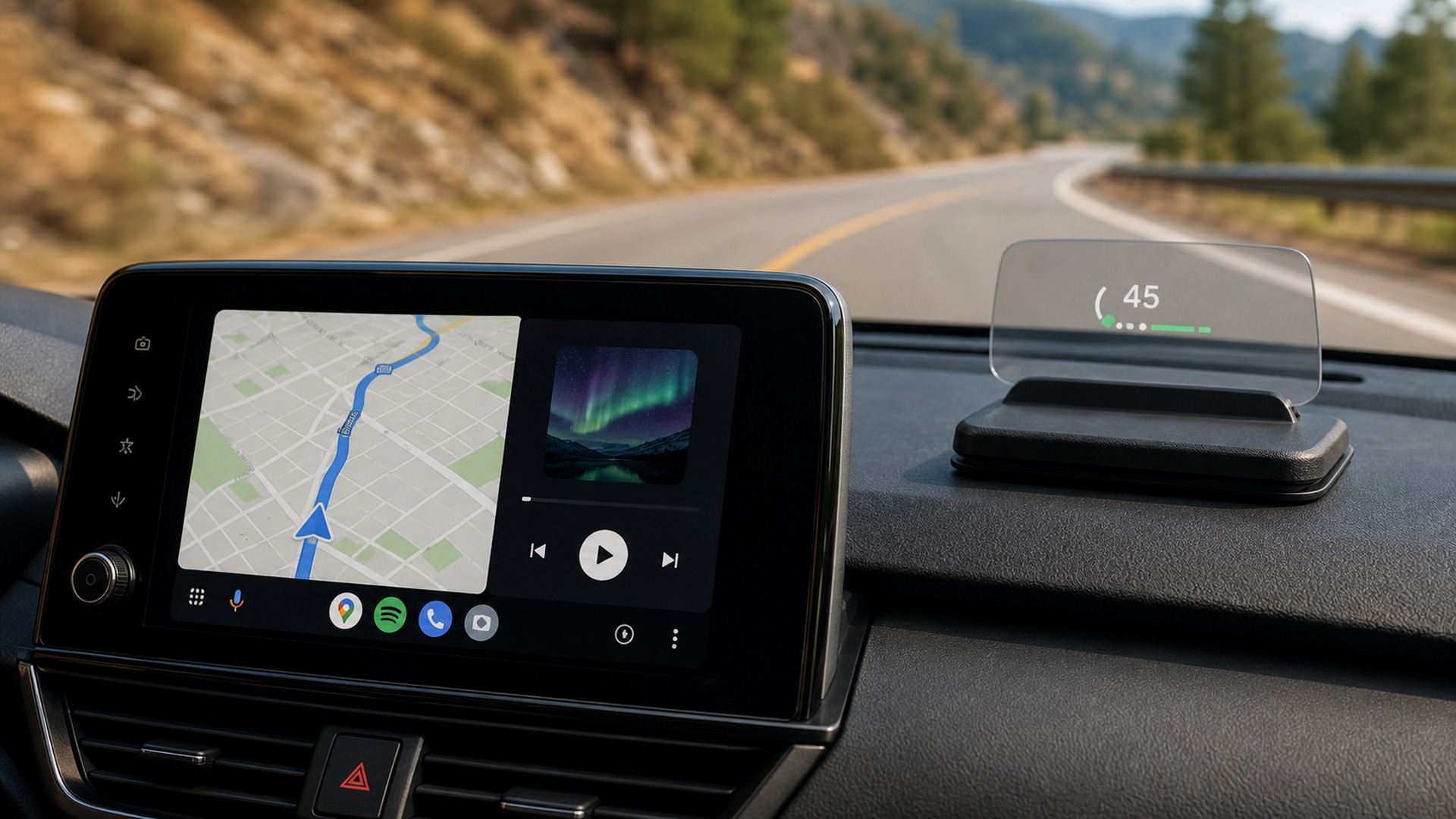 What Makes Android Auto Displays Different from OBD Heads-Up Displays