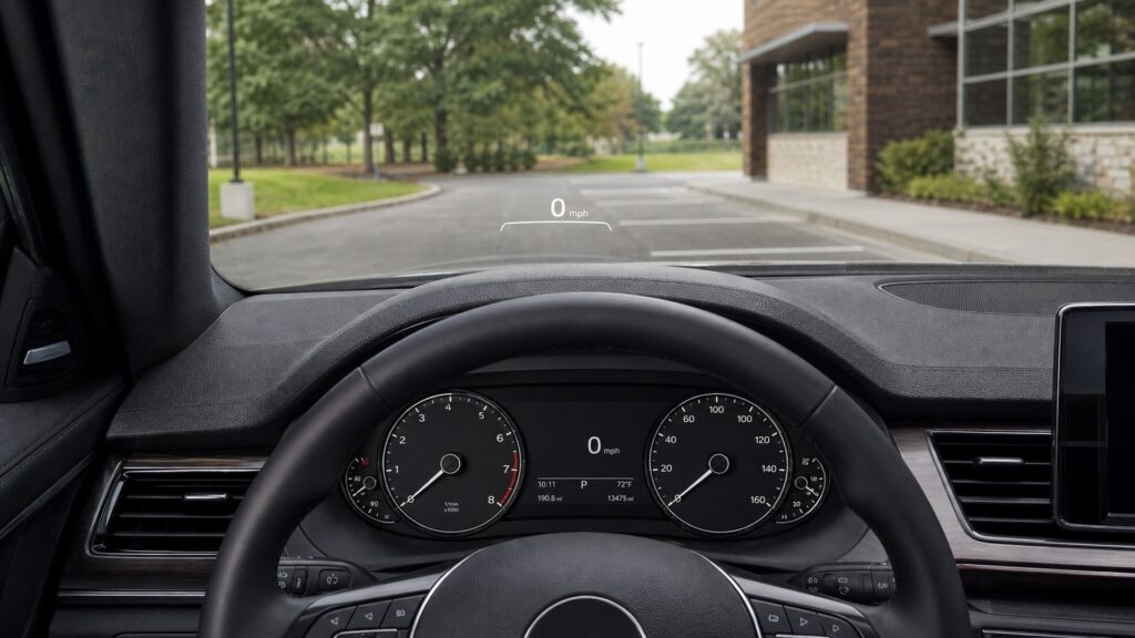 heads-up displays explainer hero image for Review Streets
