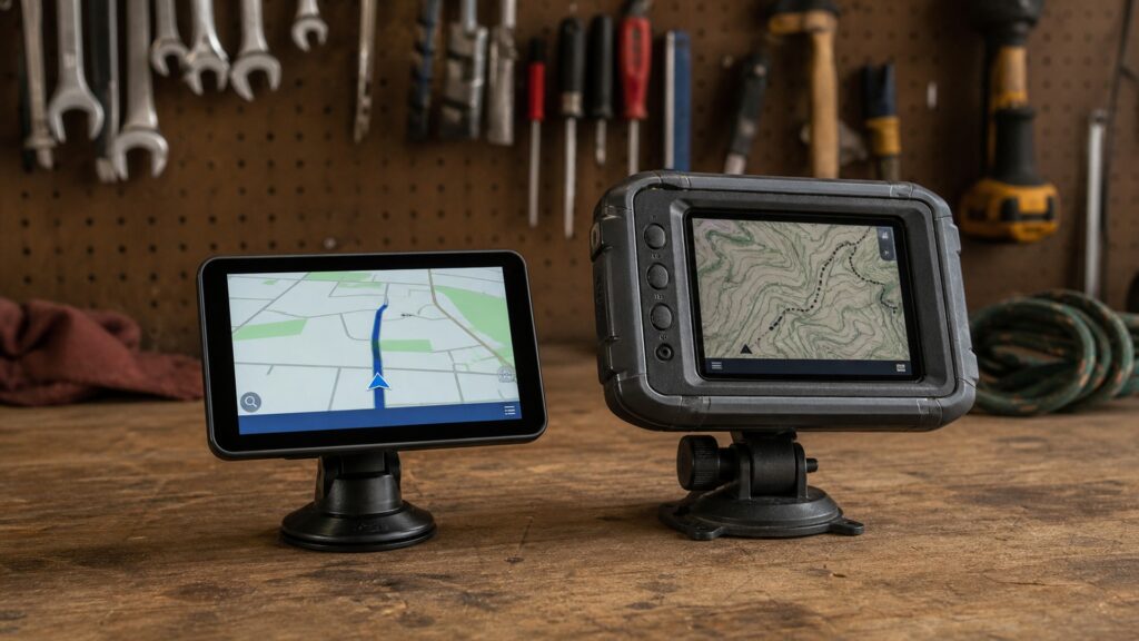 portable gps navigators explainer hero image for Review Streets