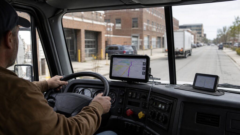 truck gps units explainer hero image for Review Streets