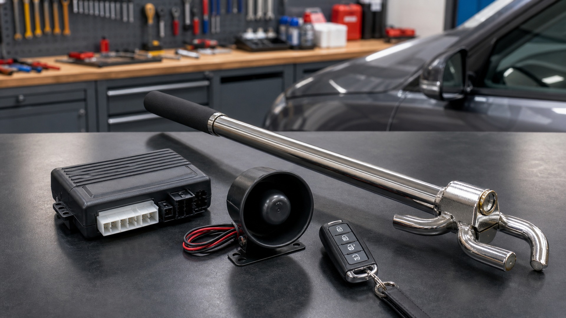 What Makes Car Alarm Systems Different from Steering Wheel Locks