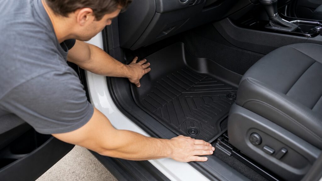 rubber floor liners explainer hero image for Review Streets