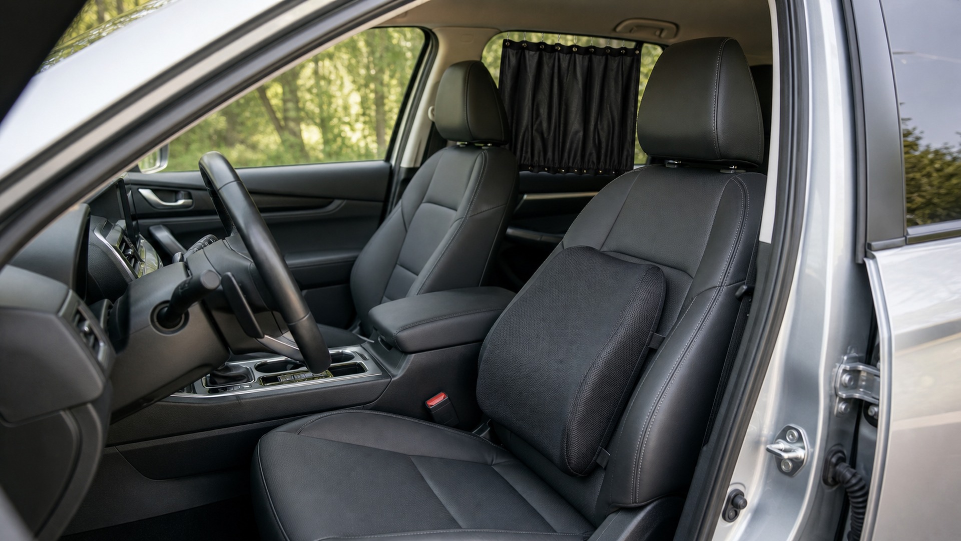 When to Use Lumbar Support Cushions Instead of Car Curtains