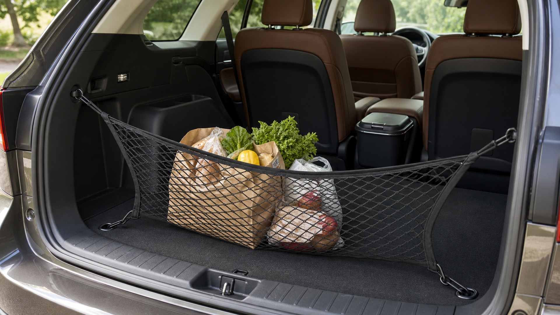 When to Use Cargo Storage Nets Instead of Car Trash Cans