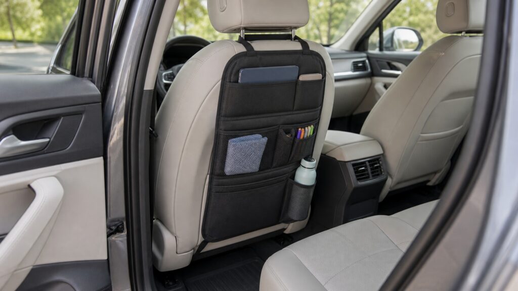 seat back organizers explainer hero image for Review Streets