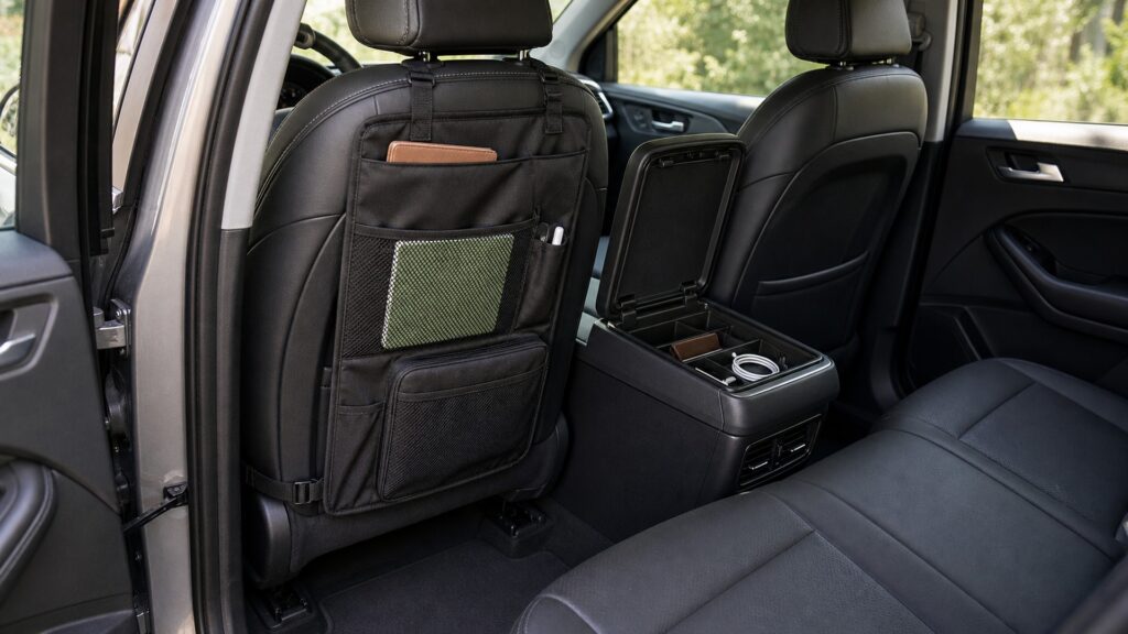 seat back organizers explainer hero image for Review Streets