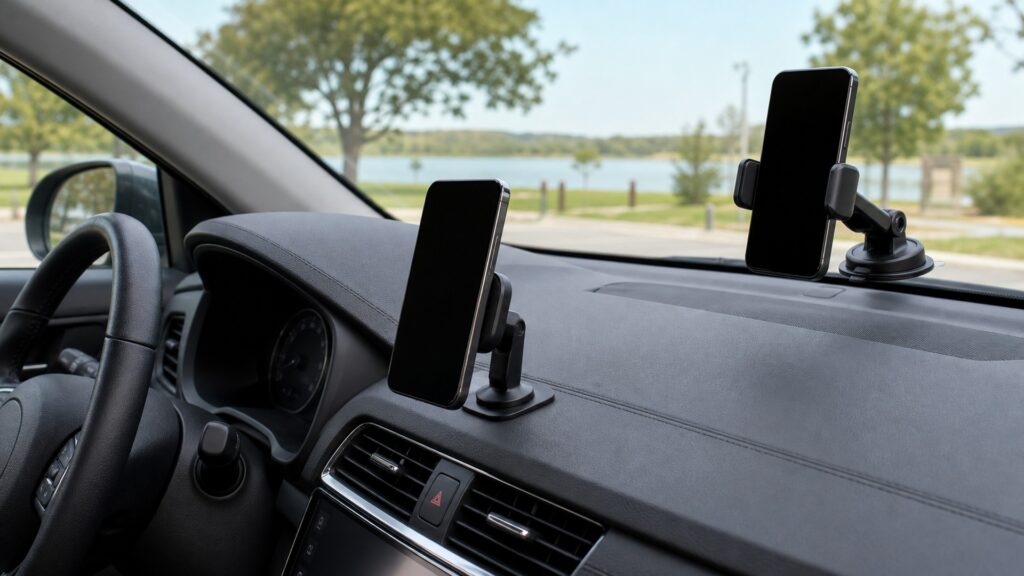 magnetic phone mounts explainer hero image for Review Streets