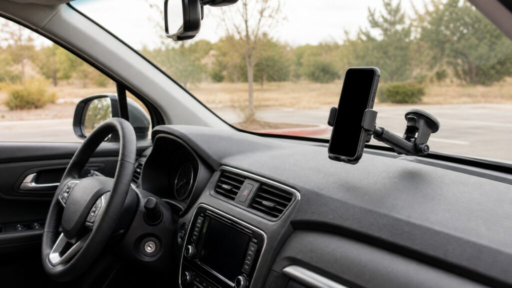 windshield phone mounts explainer hero image for Review Streets