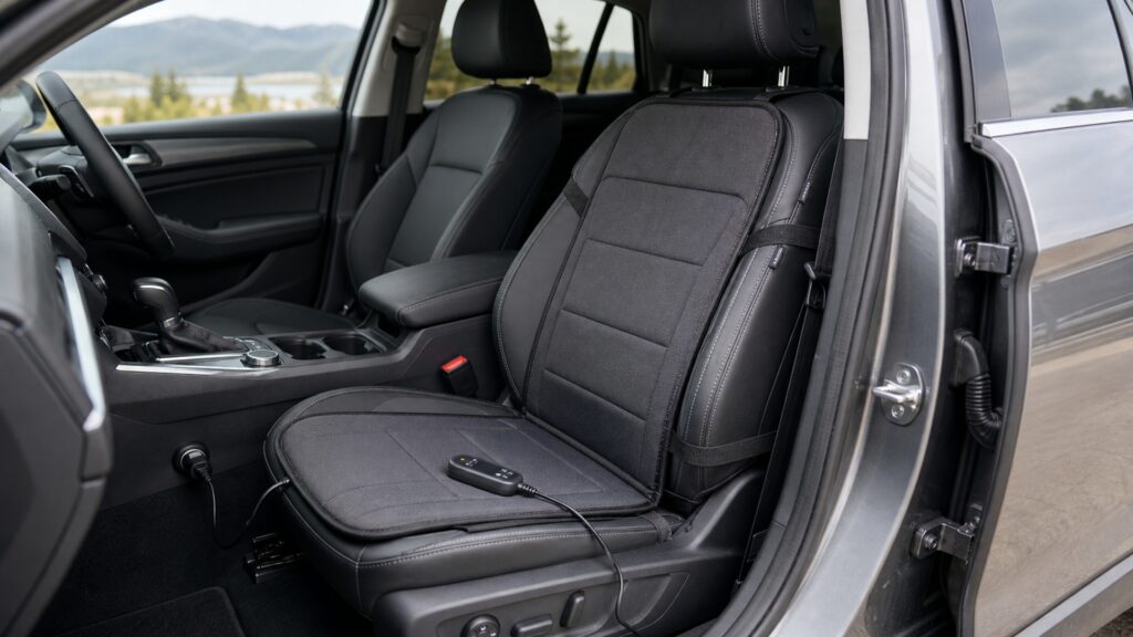 heated seat covers explainer hero image for Review Streets