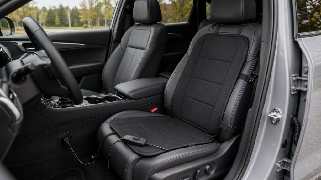 heated seat covers explainer hero image for Review Streets