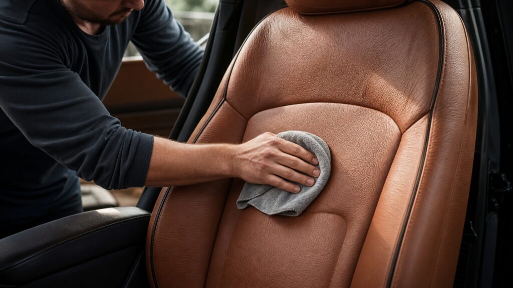 leather seat covers explainer hero image for Review Streets