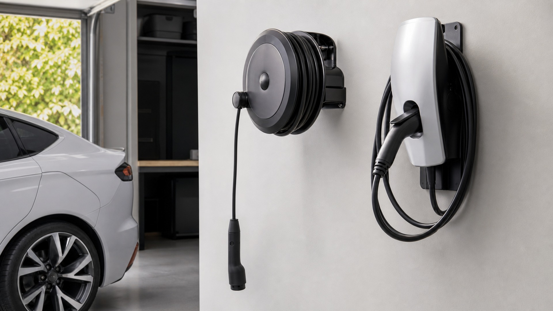 What Makes Cable Organizer Reels Different from EV Charger Mounts