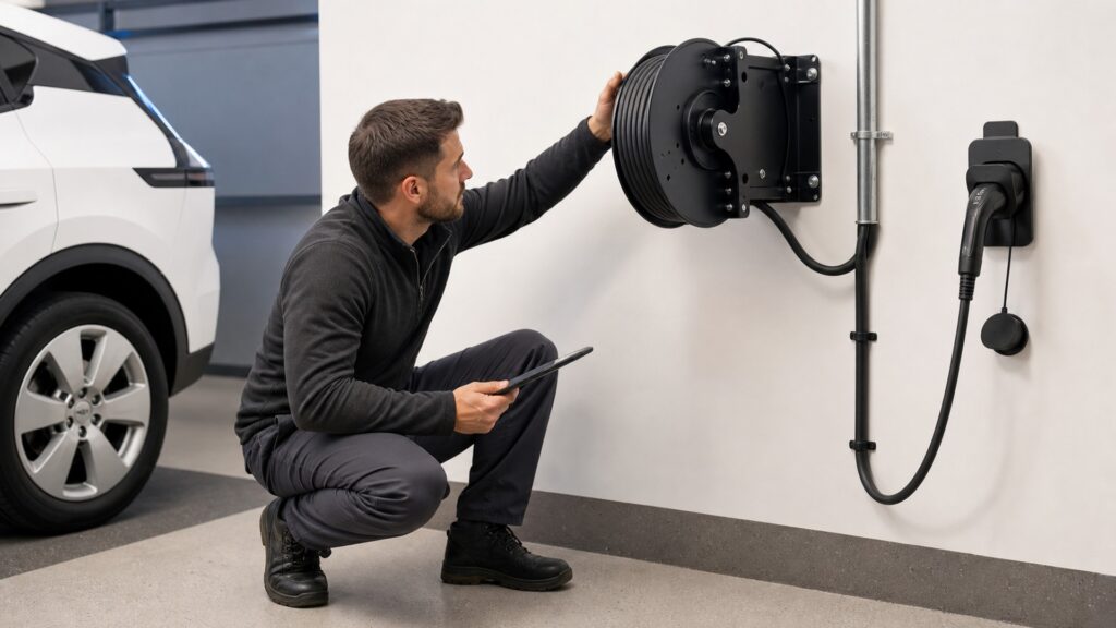 cable organizer reels explainer hero image for Review Streets