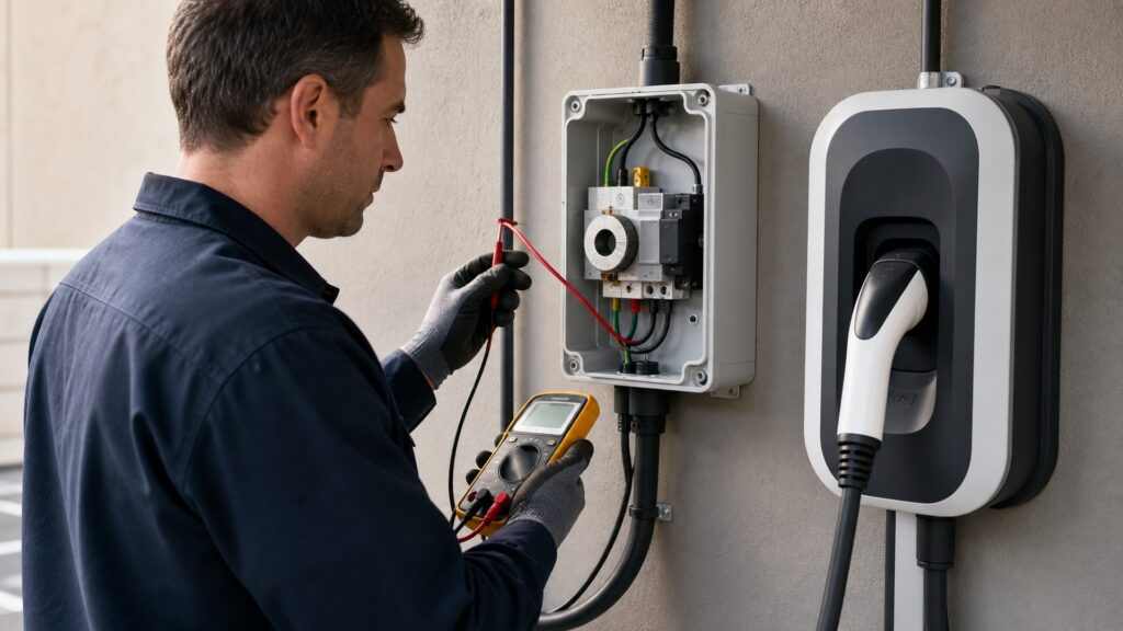 ev ground fault devices explainer hero image for Review Streets