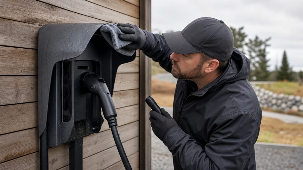 outdoor charging covers explainer hero image for Review Streets