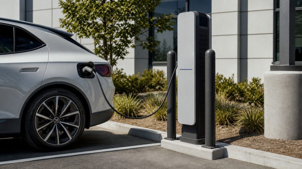 weatherproof ev chargers explainer hero image for Review Streets