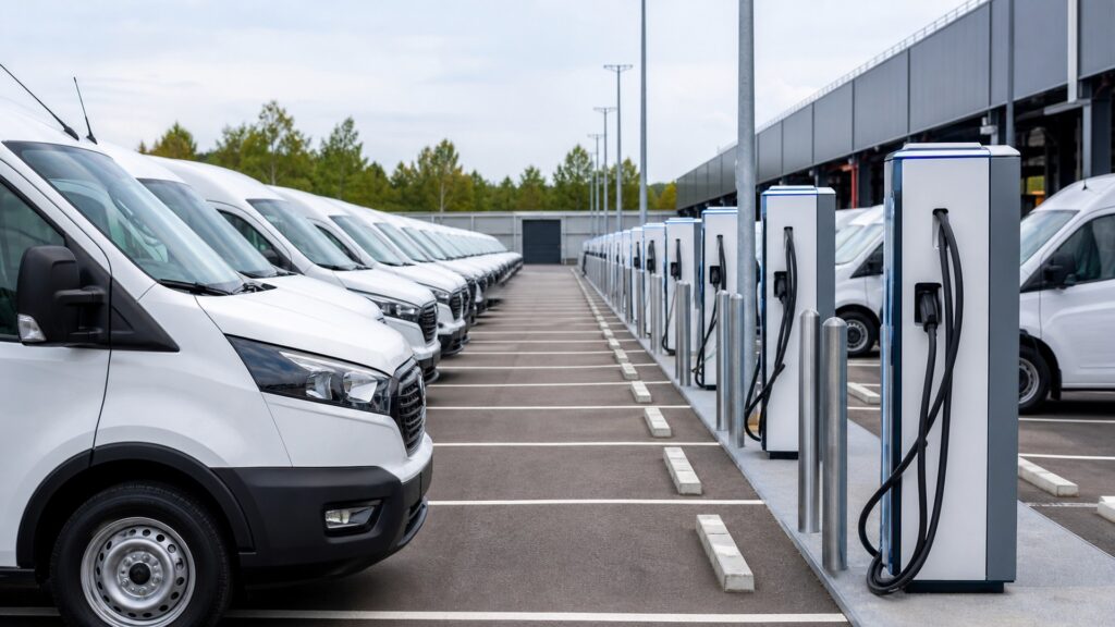 fleet ev chargers explainer hero image for Review Streets