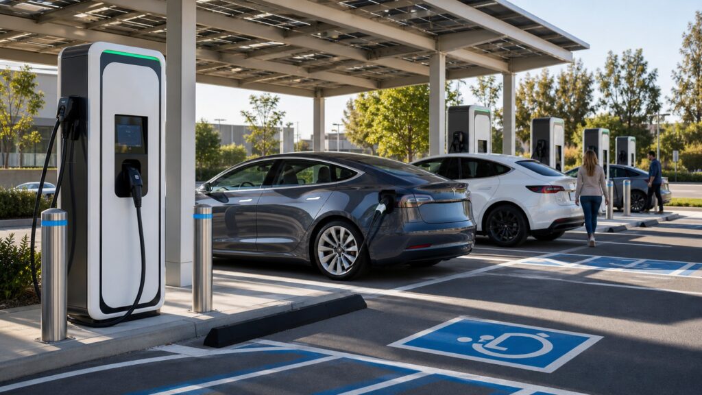 public charging stations explainer hero image for Review Streets