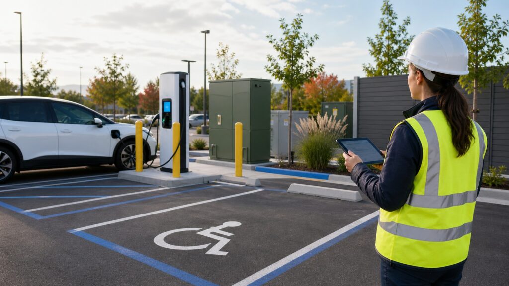 public charging stations explainer hero image for Review Streets