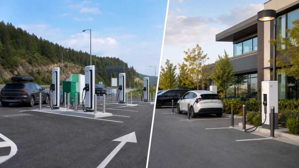 public charging stations explainer hero image for Review Streets