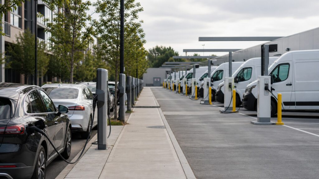public charging stations explainer hero image for Review Streets
