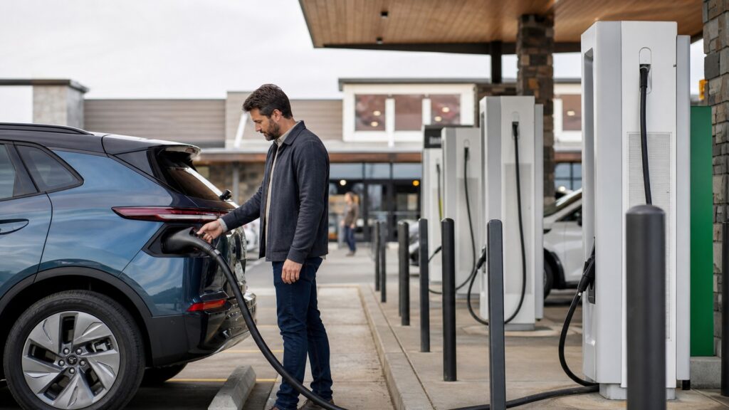 public charging stations explainer hero image for Review Streets
