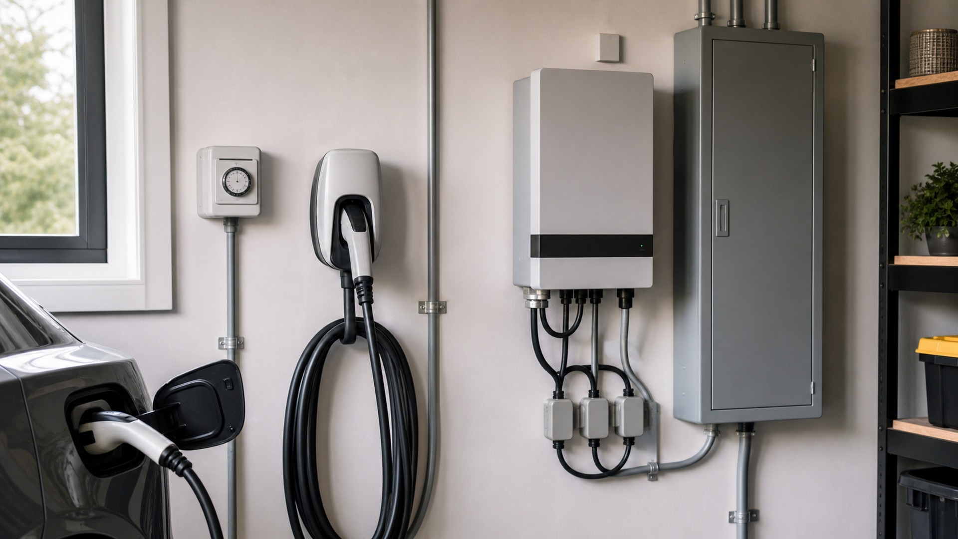 What Makes EV Charging Timers Different from EV Energy Management Systems