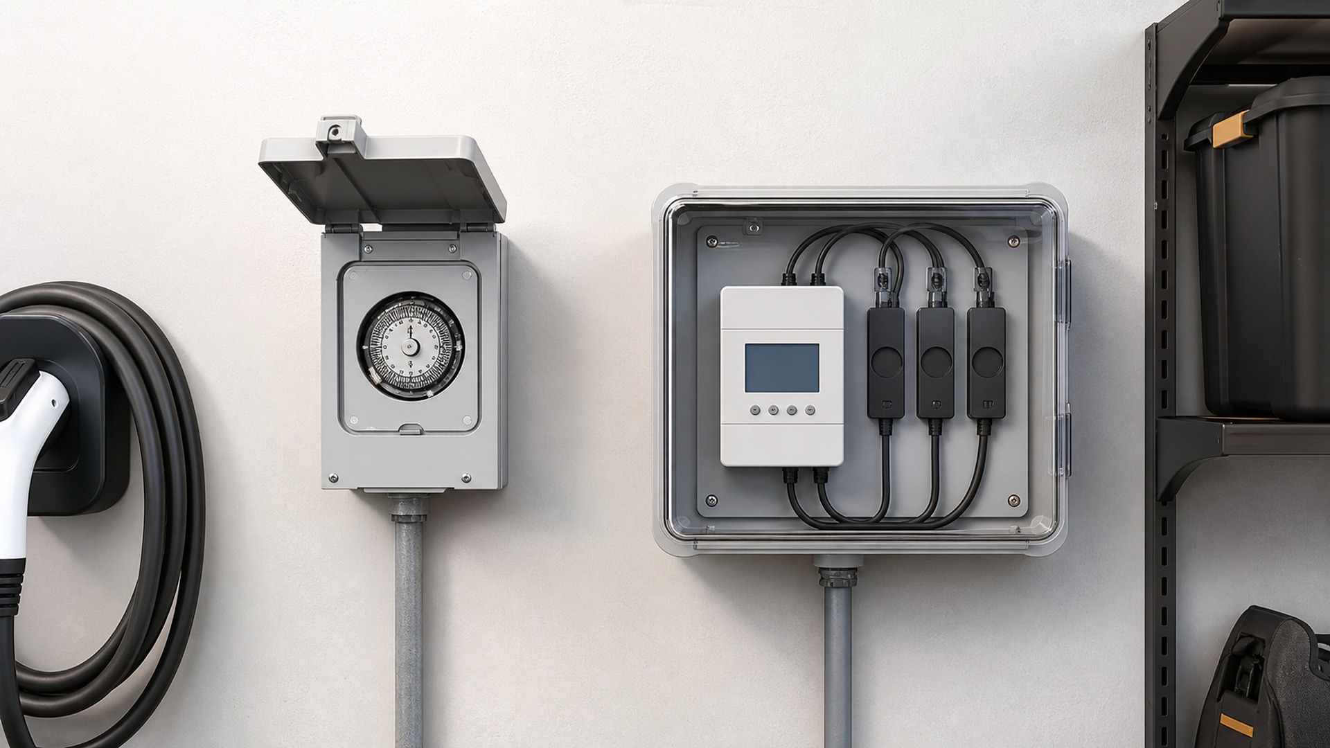 What Makes EV Charging Timers Different from EV Power Monitors