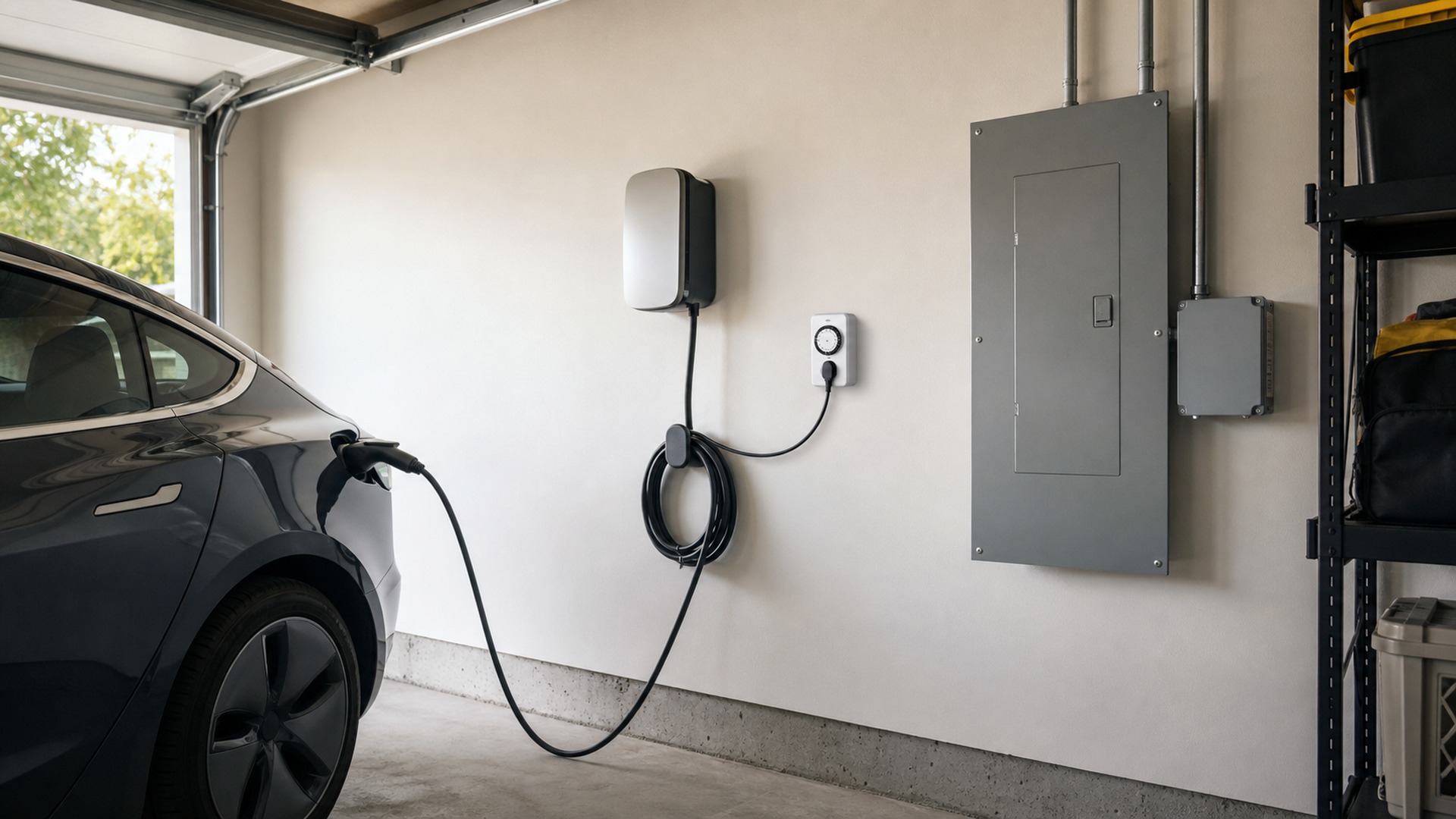 When to Use EV Charging Timers Instead of EV Energy Management Systems