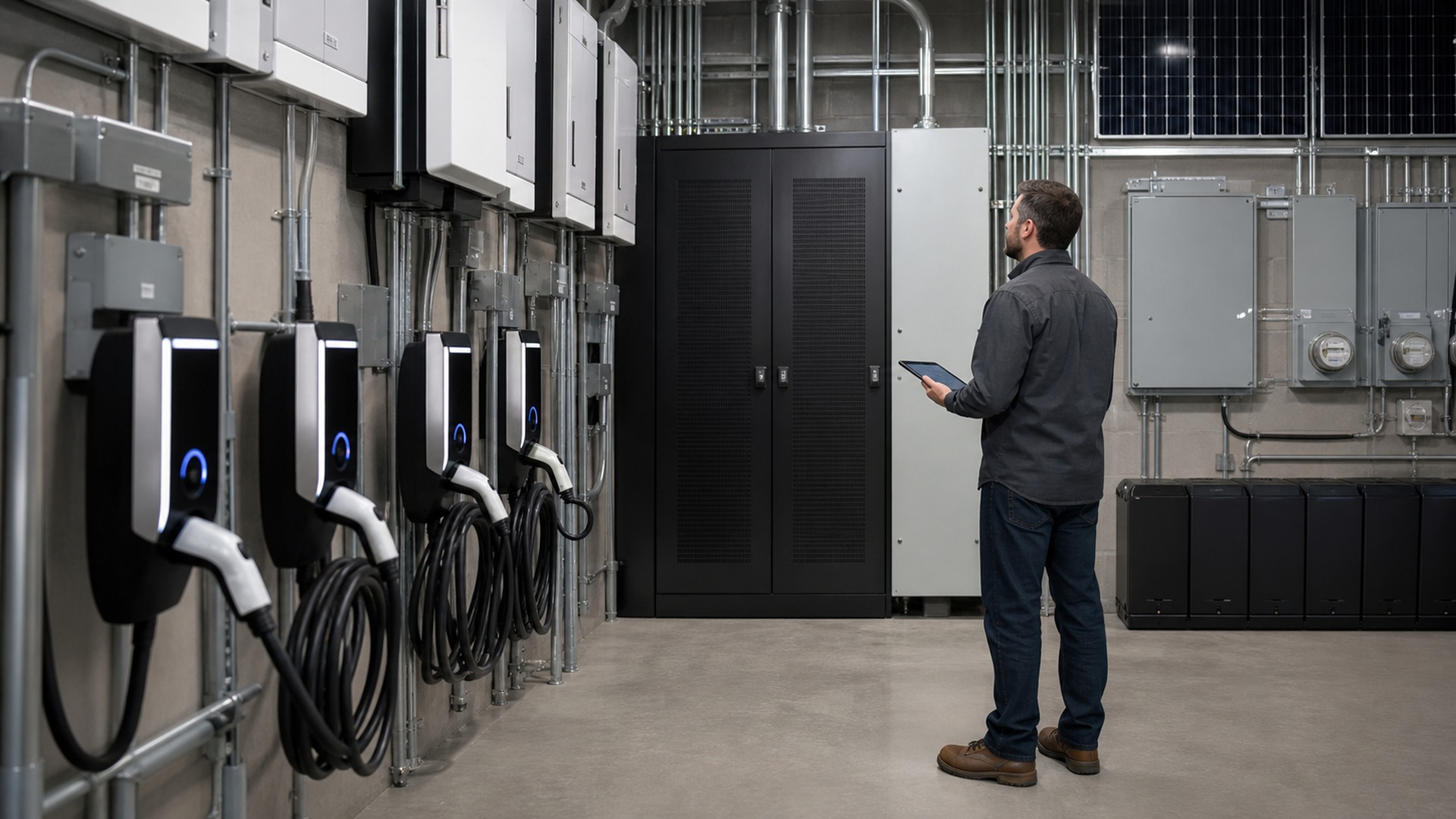When to Use EV Energy Management Systems Instead of EV Load Balancing Devices