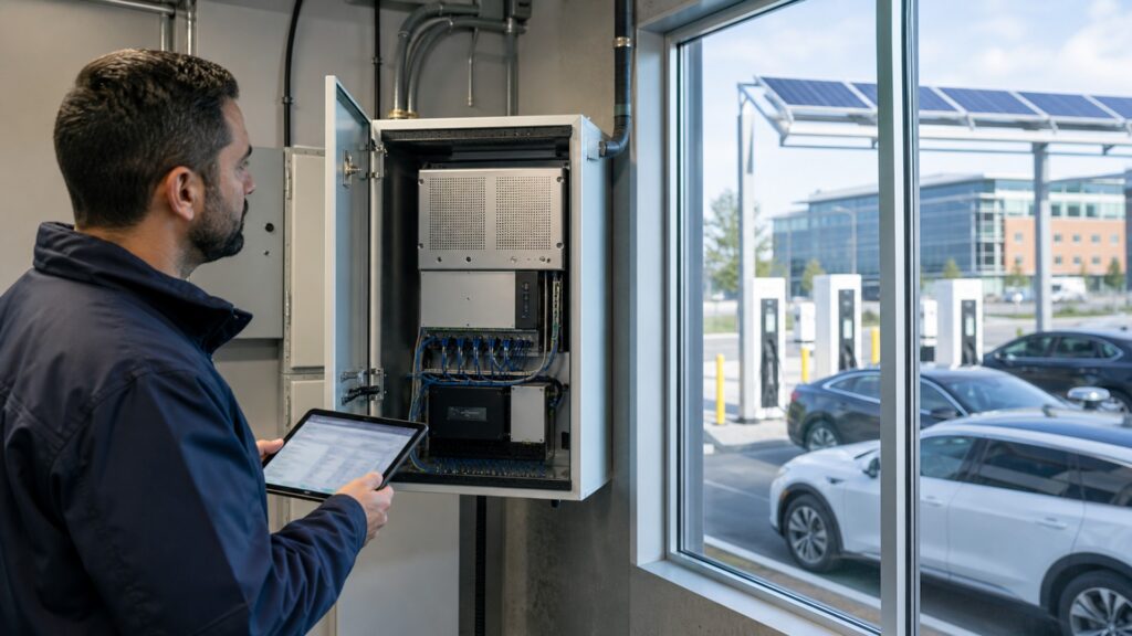 ev energy management systems explainer hero image for Review Streets