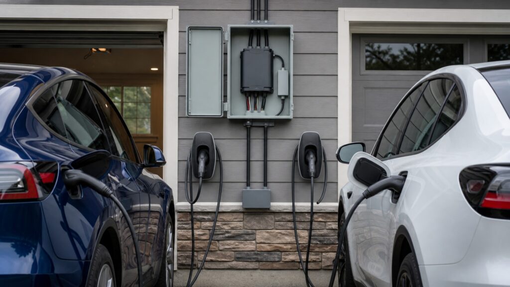 ev load balancing devices explainer hero image for Review Streets