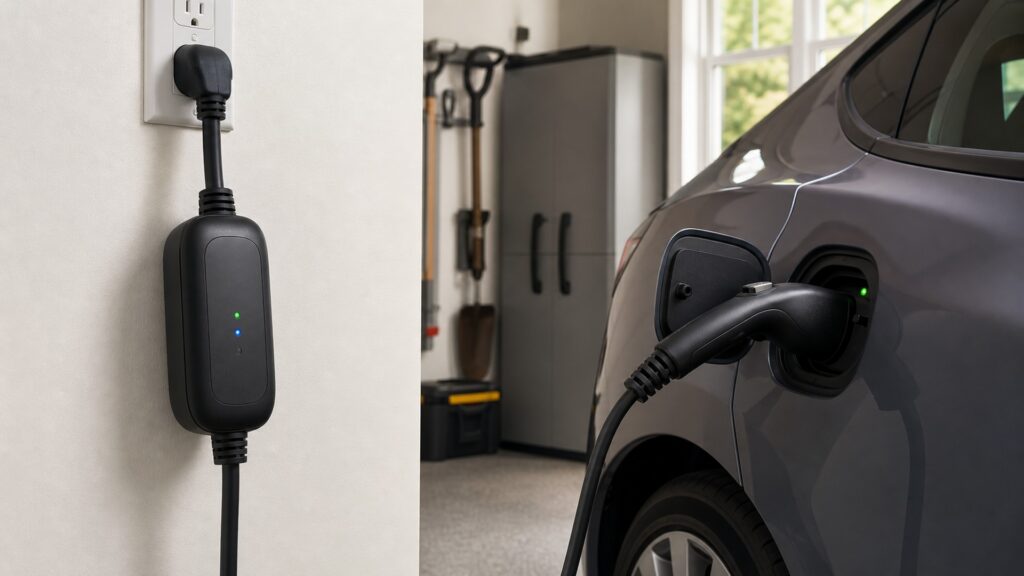 level 1 ev chargers explainer hero image for Review Streets